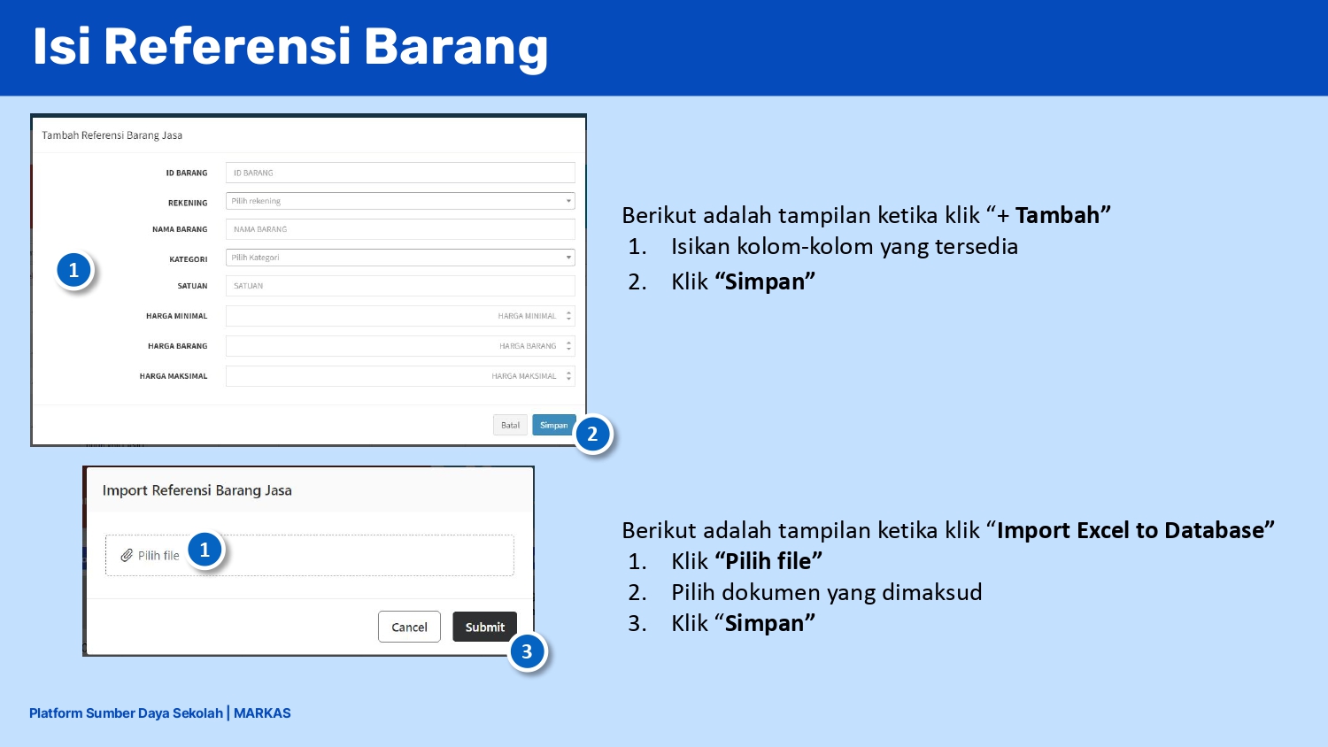 Panduan Teknis Penggunaan Markas Untuk Dinas Dan Bpmp Arkas 1927